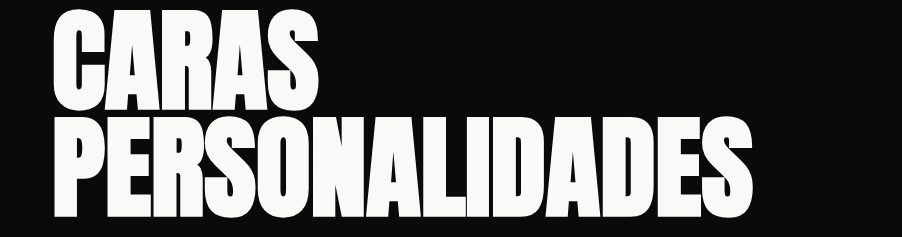Programa Caras Personalidades